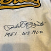 Beautiful Phil Rizzuto 1951 W.S. MVP Signed Authentic World Series Jersey JSA