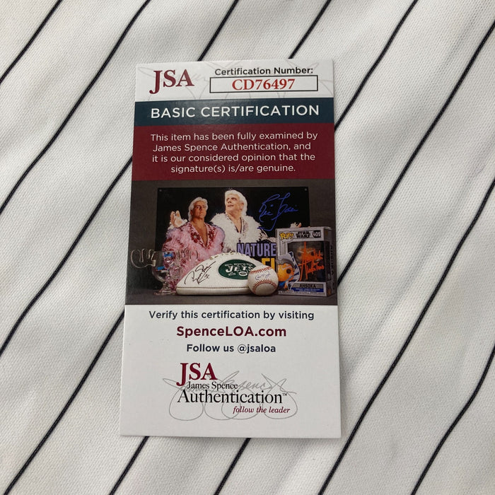 Jim Thome Signed 2005 Chicago White Sox World Series Majestic Jersey JSA COA