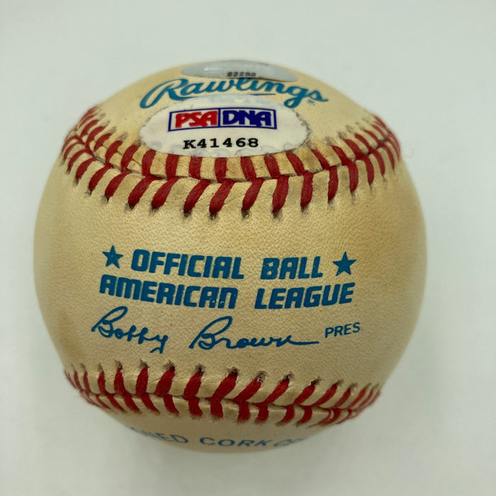 Mickey Mantle "MVP 1956 1957 1962" Signed Inscribed American League Baseball PSA
