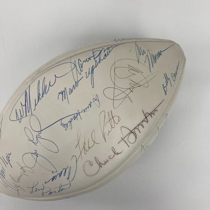 1970 Kansas City Chiefs Super Bowl Champs Team Signed NFL Game Football PSA DNA
