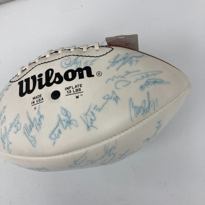 1988 Chicago Bears Team Signed Wilson NFL Football JSA COA