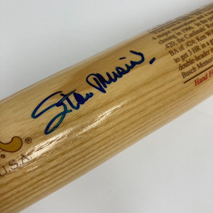 Stan Musial Signed Cooperstown Sportsman's Park Baseball Bat JSA COA