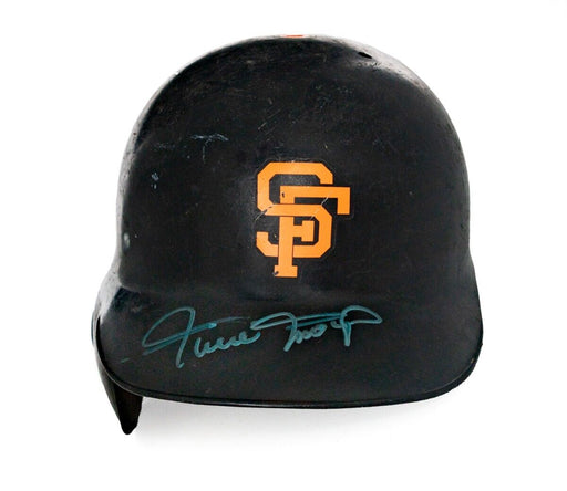 Willie Mays Signed Authentic San Francisco Giants Game Helmet PSA DNA COA