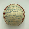 1953 All Star Game Team Signed Baseball With Jackie Robinson 25 Sigs Beckett COA
