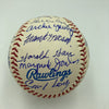 Beautiful Negro League Legends Multi Signed Baseball 30 Sigs With JSA COA