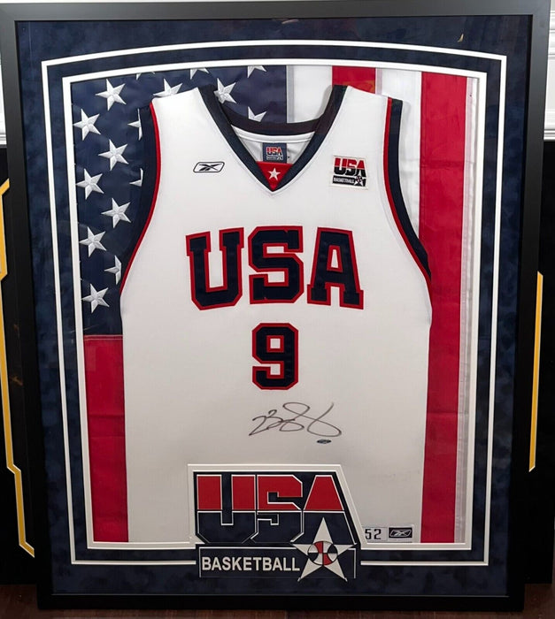 Lebron James Signed Authentic 2004 Team USA Olympics Jersey Upper Deck UDA COA