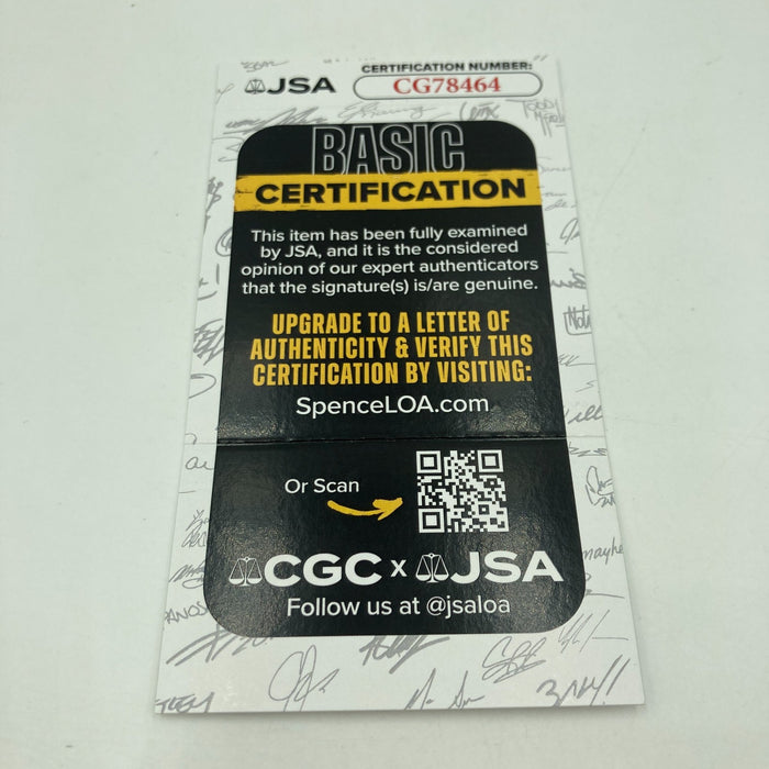 Stan Musial Signed Vintage Baseball "Best Wishes" JSA COA