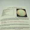 Vintage 1986 New York Mets World Series Champs Team Signed Baseball JSA COA