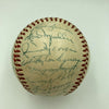 RARE 1954 NY Giants World Series Champs Signed Baseball Willie Mays PSA DNA COA