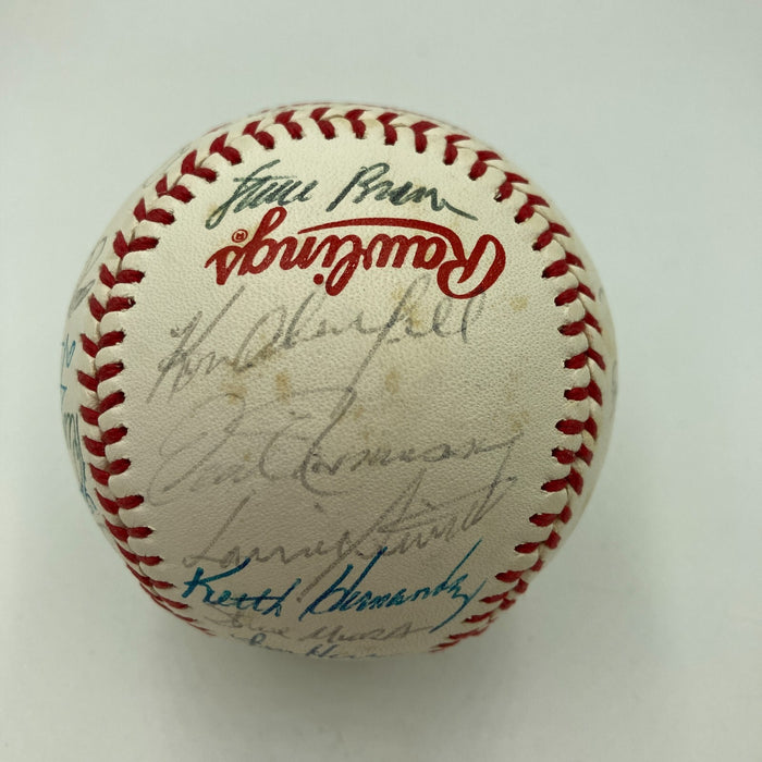 1982 St. Louis Cardinals World Series Champs Team Signed Baseball PSA DNA