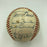 Ted Williams Hank Aaron Sandy Koufax Hall Of Fame Multi Signed Baseball JSA COA