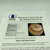 Mickey Lolich Signed Career Win No. 146 Final Out Game Used Baseball Beckett COA