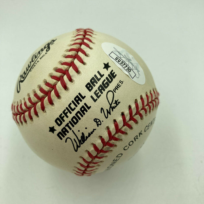 Mahlon Duckett Signed Official Major League Baseball Negro League Legend JSA