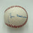 President Bill Clinton & Hillary Clinton Dual Signed Major League Baseball PSA