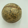 Bill McKechnie George Sisler Rabbit Maranville Braves Team Signed Baseball JSA