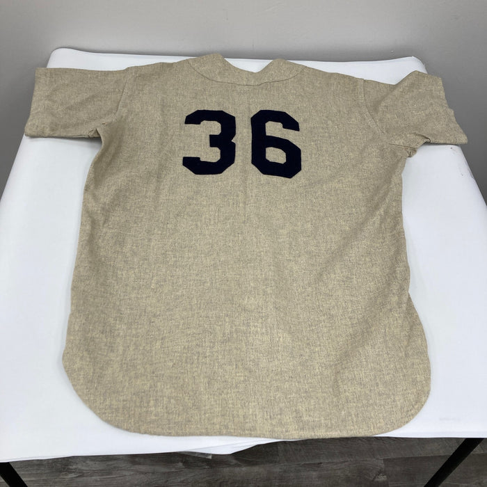 Johnny Mize Signed Vintage 1949 New York Yankees Jersey JSA COA