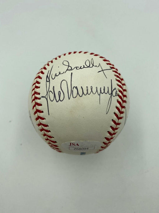 Extraordinary Los Angeles Dodgers Broadcaster Signed Baseball W/ Vin Scully JSA
