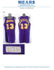 The Finest Wilt Chamberlain Signed Game Used Los Angeles Lakers Jersey MEARS A10
