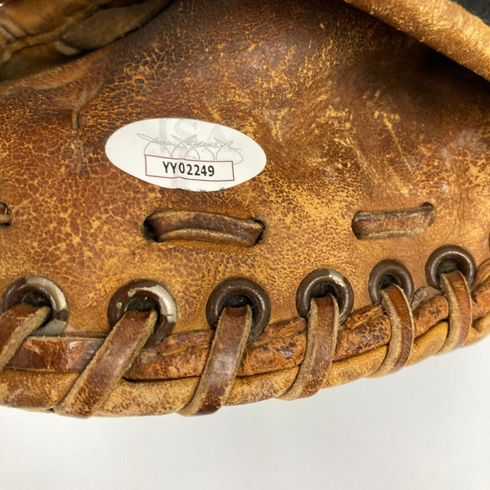 Mickey Mantle Signed 1950's Rawlings Game Model Baseball Glove JSA COA