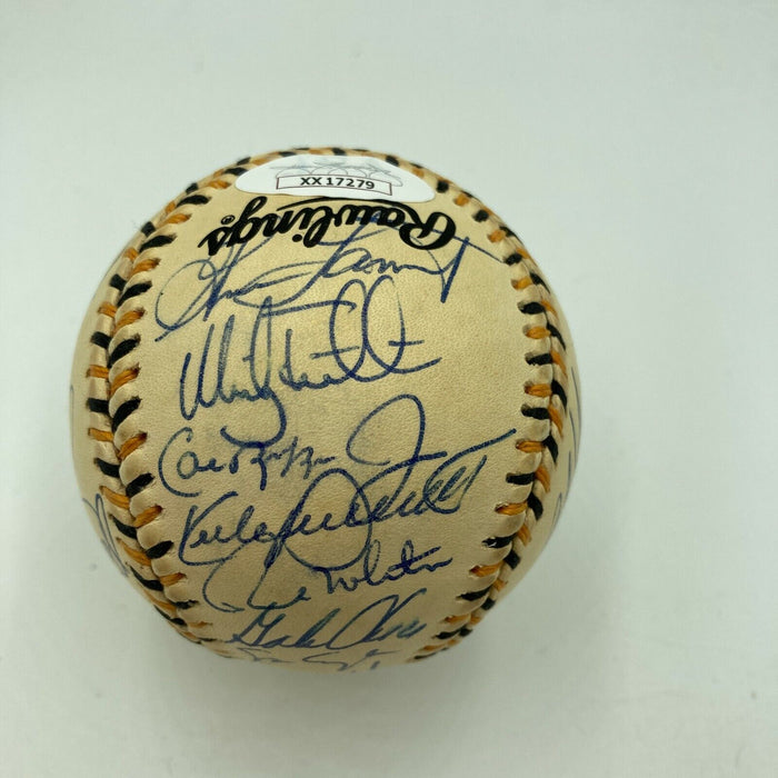 1994 All Star Game Team Signed Baseball Kirby Puckett Cal Ripken Jr. JSA COA