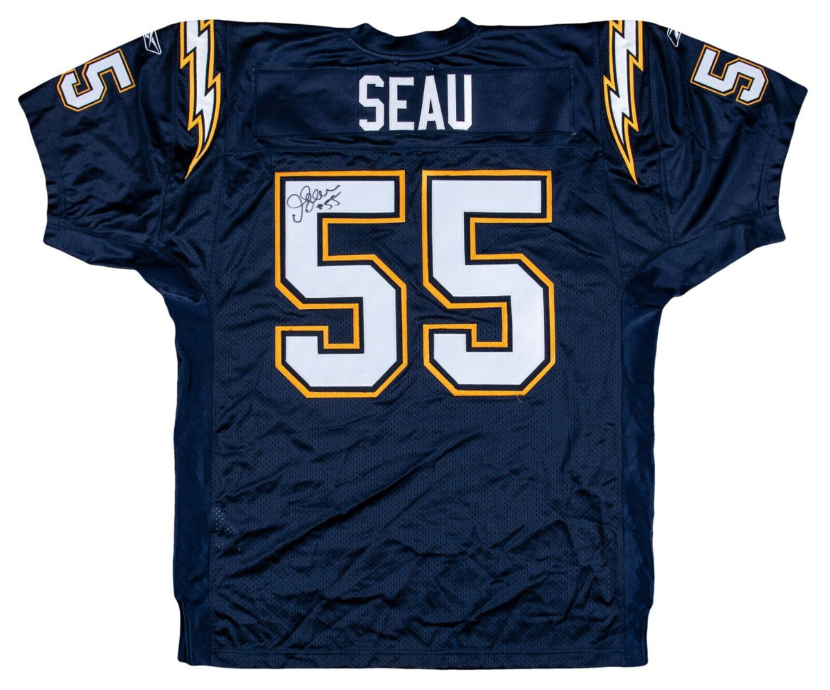 Junior Seau Signed Authentic Game Model San Diego Chargers Jersey