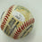 1970's HOF Multi Signed Baseball Freddie Lindstrom Ernie Banks Earl Averill JSA