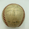 Ted Williams Stan Musial 1945 World War 2 Navy All Star Game Signed Baseball JSA