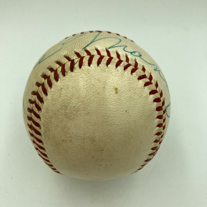 Extraordinary Jayne Mansfield Single Signed Autographed 1950's Baseball JSA COA