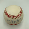 Al Barlick HOF 1989 Signed National League Baseball JSA COA