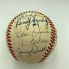 1969 Chicago Cubs Team Signed Baseball Ernie Banks Billy Williams Santo JSA COA