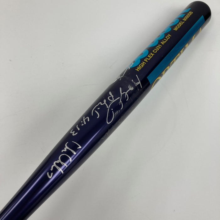Michael Jordan 1993 Michael Jordan's Air Force Team Signed Baseball Bat Beckett