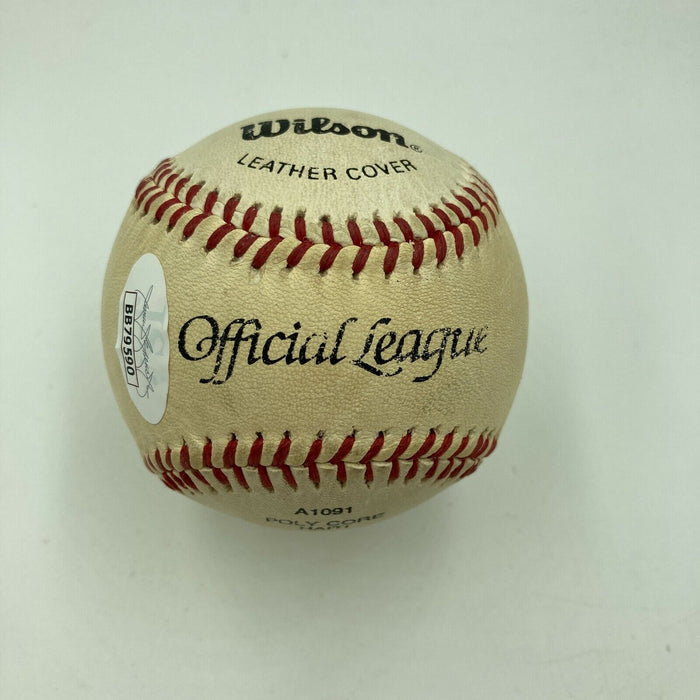 Willie Mays Signed Autographed Official League Baseball JSA COA