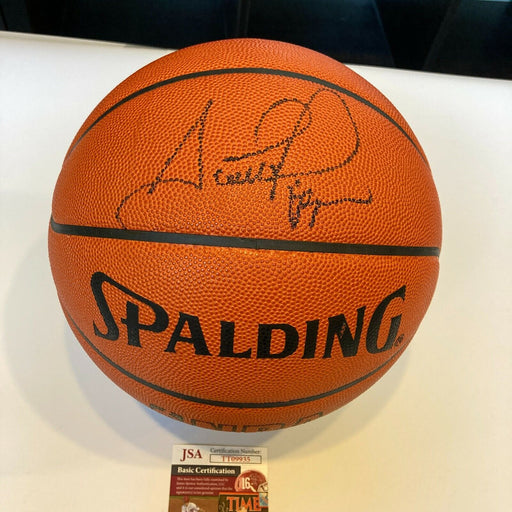 Scottie Pippen Signed Spalding Official NBA Game Basketball With JSA COA