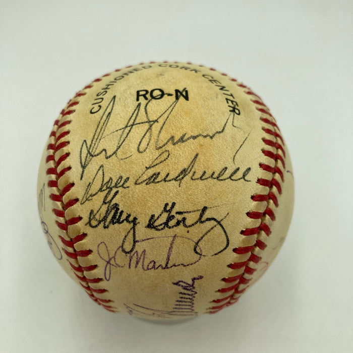 1969 New York Mets WS Champs Team Signed Baseball Tom Seaver Nolan Ryan JSA COA