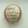 1998 New York Yankees World Series Champs Team Signed Baseball Derek Jeter JSA