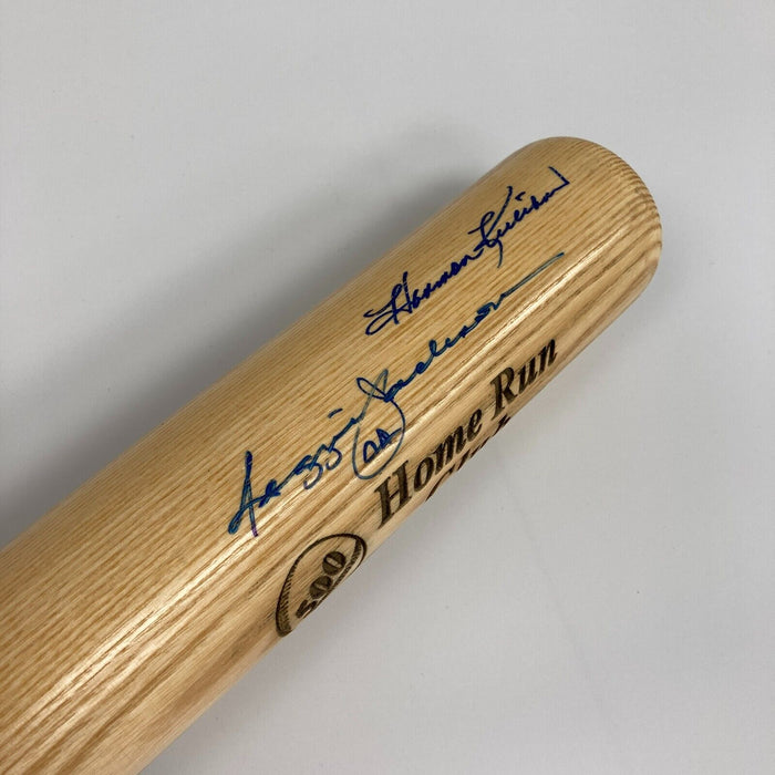 Stunning 500 Home Run Club Signed Bat W/ Inscriptions Ted Williams JSA
