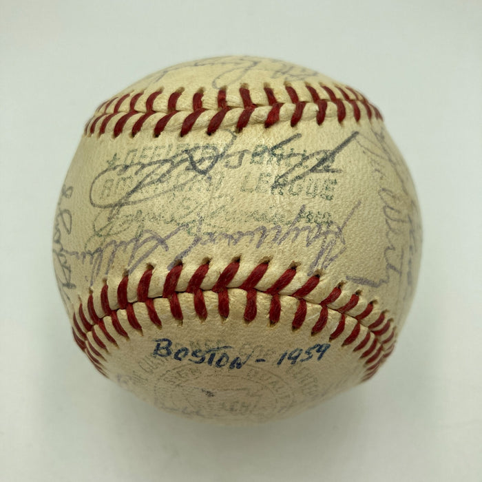 Ted Williams 1960 Boston Red Sox Team Signed Official American League Baseball