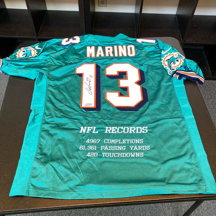 Dan Marino Signed Authentic Miami Dolphins Game Model Jersey UDA Upper Deck COA