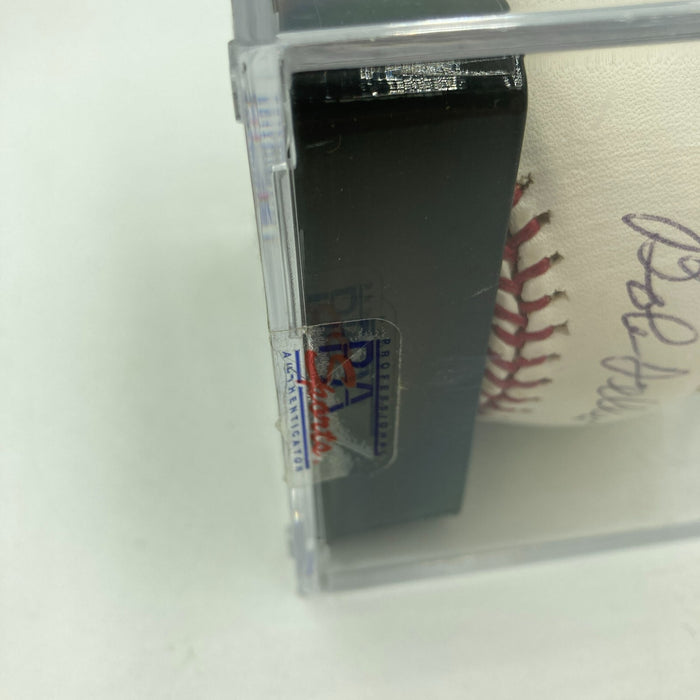 Bob Feller Signed Major League Baseball PSA DNA Graded 9.5 MINT+