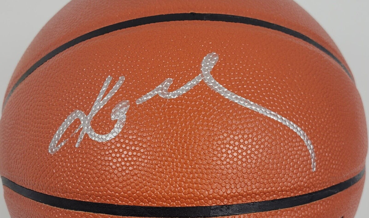 Kobe Bryant Signed Spalding Official Game Basketball Silver Ink Upper Deck UDA