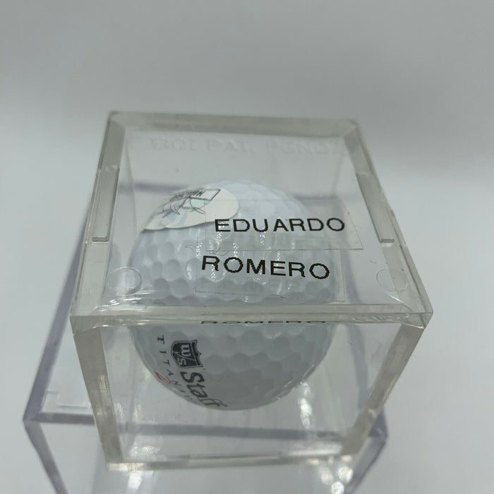 Eduardo Romero Signed Autographed Golf Ball PGA With JSA COA