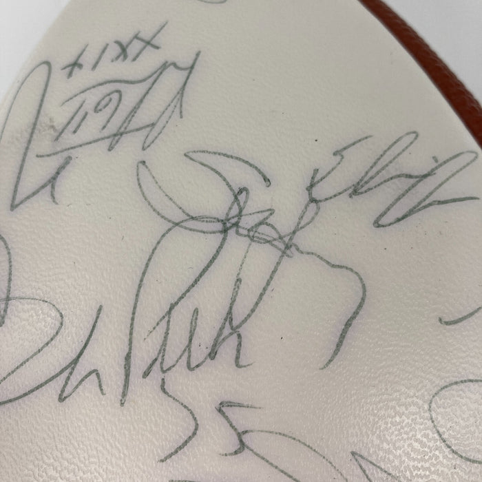 1994 San Francisco 49ers Super Bowl XXIX Champs Team Signed Football JSA COA