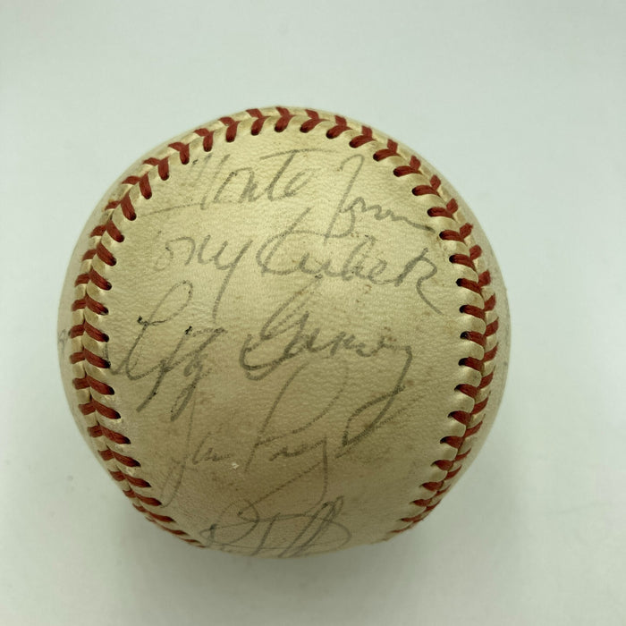 1971 All Star Game Attendees HOF Multi Signed Baseball Beckett COA