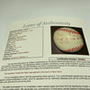 Hank Aaron "Home Run King" Signed National League Baseball JSA COA