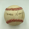 James Naughton Bebe Neuwirth Joel Grey Chicago Signed Baseball JSA COA