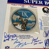 Pittsburgh Steelers Super Bowl Champs Team Signed Commemorative Patch JSA