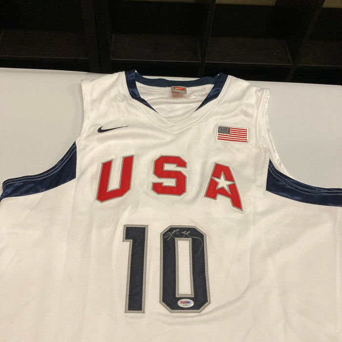 Kobe Bryant Signed Authentic 2008 Team USA Olympics Jersey With PSA DNA COA