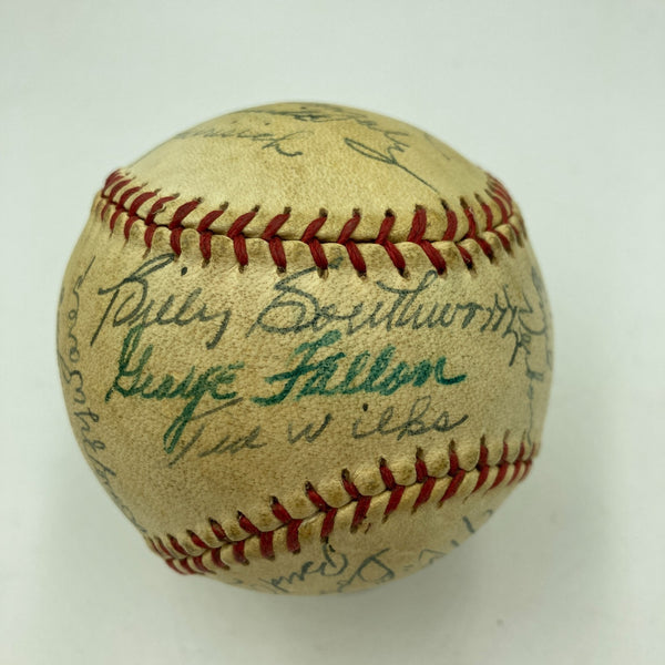 1944 St. Louis Cardinals World Series Champs Team Signed Baseball JSA COA
