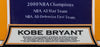 Kobe Bryant Signed 2000 NBA Champions Jersey UDA Upper Deck COA Framed