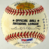 Beautiful Stan Musial Signed Heavily Inscribed Career STAT Baseball PSA & RJ COA